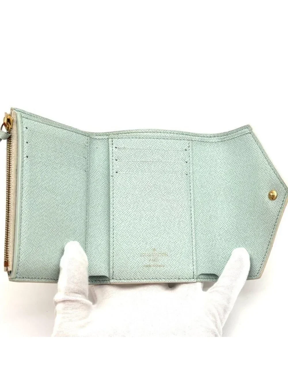 Louis Vuitton Portefeuille Victorine Damierlicious Wallet